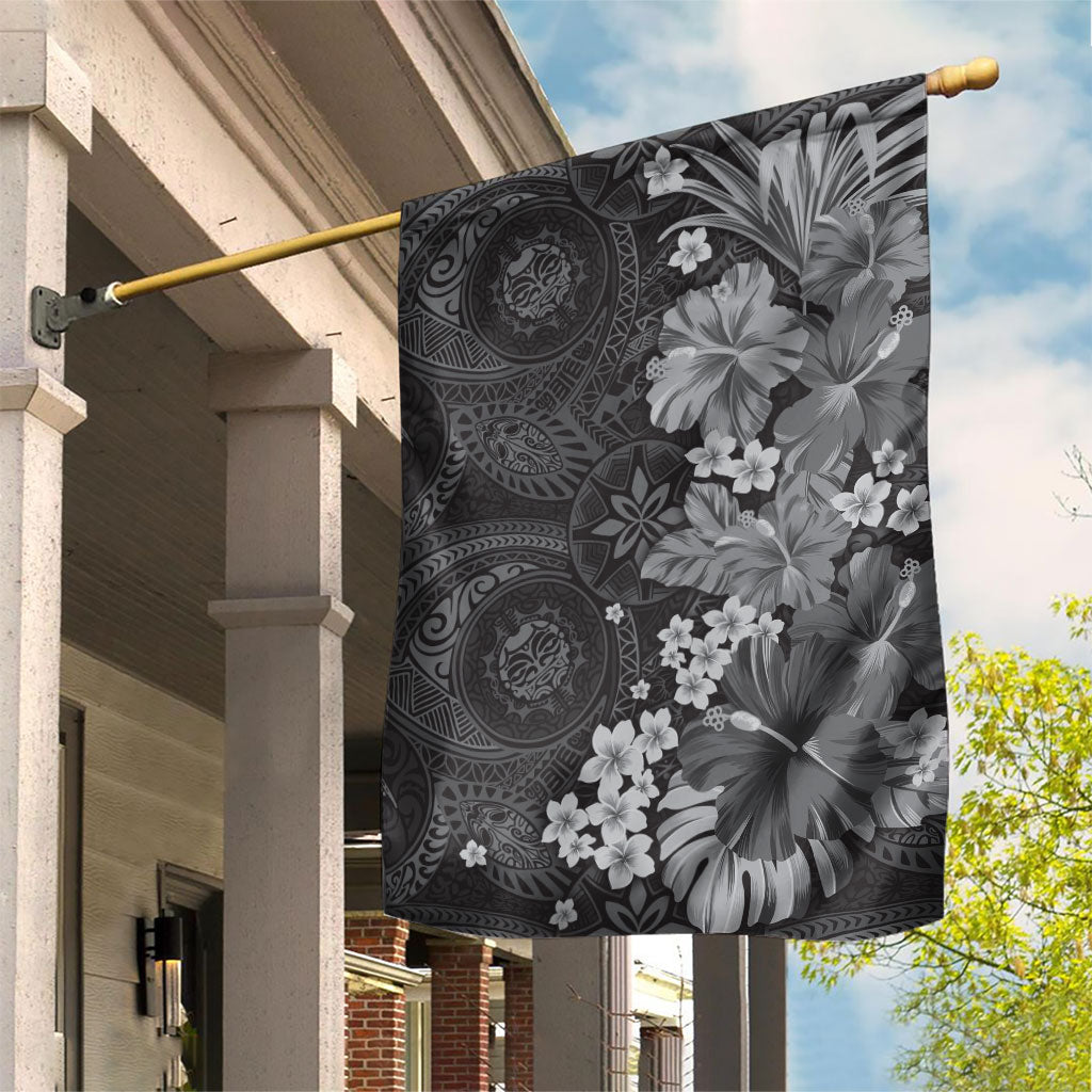 Pauli Hawai'i Hibiscus Garden Flag Polynesian Tribal Tattoo Pattern Floral Elements