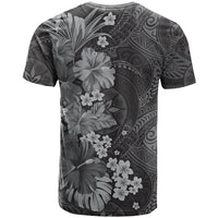 Pauli Hawai'i Hibiscus T Shirt Polynesian Tribal Tattoo Pattern Floral Elements