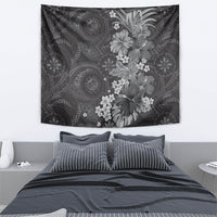 Pauli Hawai'i Hibiscus Tapestry Polynesian Tribal Tattoo Pattern Floral Elements