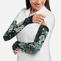Pauliuli Hawai'i Hibiscus Arm Sleeves Polynesian Tribal Tattoo Pattern Floral Elements