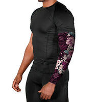 Poni Mama Hawai'i Hibiscus Arm Sleeves Polynesian Tribal Tattoo Pattern Floral Elements