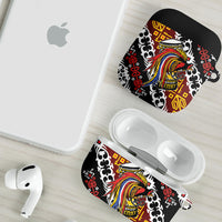 Papua New Guinea Bird Drum AirPods Case Papuan Batik Motif