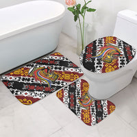 Papua New Guinea Bird Drum Bathroom Set Papuan Batik Motif