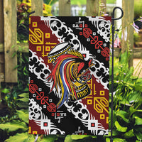 Papua New Guinea Bird Drum Garden Flag Papuan Batik Motif