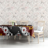 Papua New Guinea Bird Drum Tablecloth Papuan Batik Motif
