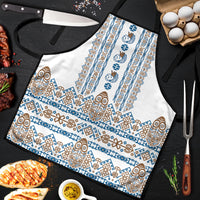 Papua New Guinea Bird Ethnic Apron Papuan Batik Inspired Pattern