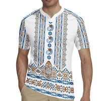 Personalised Papua New Guinea Bird Ethnic Rugby Jersey Papuan Batik Inspired Pattern
