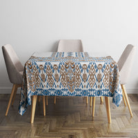 Papua New Guinea Bird Ethnic Tablecloth Papuan Batik Inspired Pattern