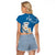 Bula Fiji Raglan Cropped T Shirt Kava Bowl Tapa Tribal LT9 - Polynesian Pride