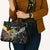 Australia New Zealand Personalised Leather Bag Maori Aboriginal Art Style - Polynesian Pride