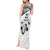 Custom Fiji Rugby Pacific Tank Maxi Dress Polynesian Palm Tattoo