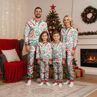 New Zealand Kowhaiwhai Christmas Pajama Set Traditional Maori Koru Pattern - Polynesian Pride