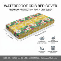 Hawaiian Palaka Baby Bed Cover Hibiscus Pineapple Lei LT9 - Polynesian Pride