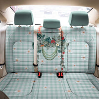Turquoise Hawaiian Palaka Back Car Seat Cover Kukui Nut Money Lei LT9 - Polynesian Pride