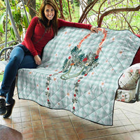 Turquoise Hawaiian Palaka Quilt Kukui Nut Money Lei - Polynesian Pride