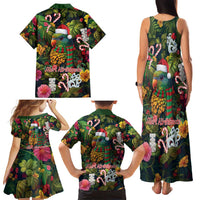 Meri Kirihimete Kakapo Santa Family Matching Tank Maxi Dress and Hawaiian Shirt Merry Christmas with Tropical Vibe LT9 - Polynesian Pride