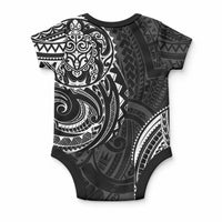 Polynesian Turtle Tribal Tattoo Baby Onesie Black Style LT9 - Polynesian Pride