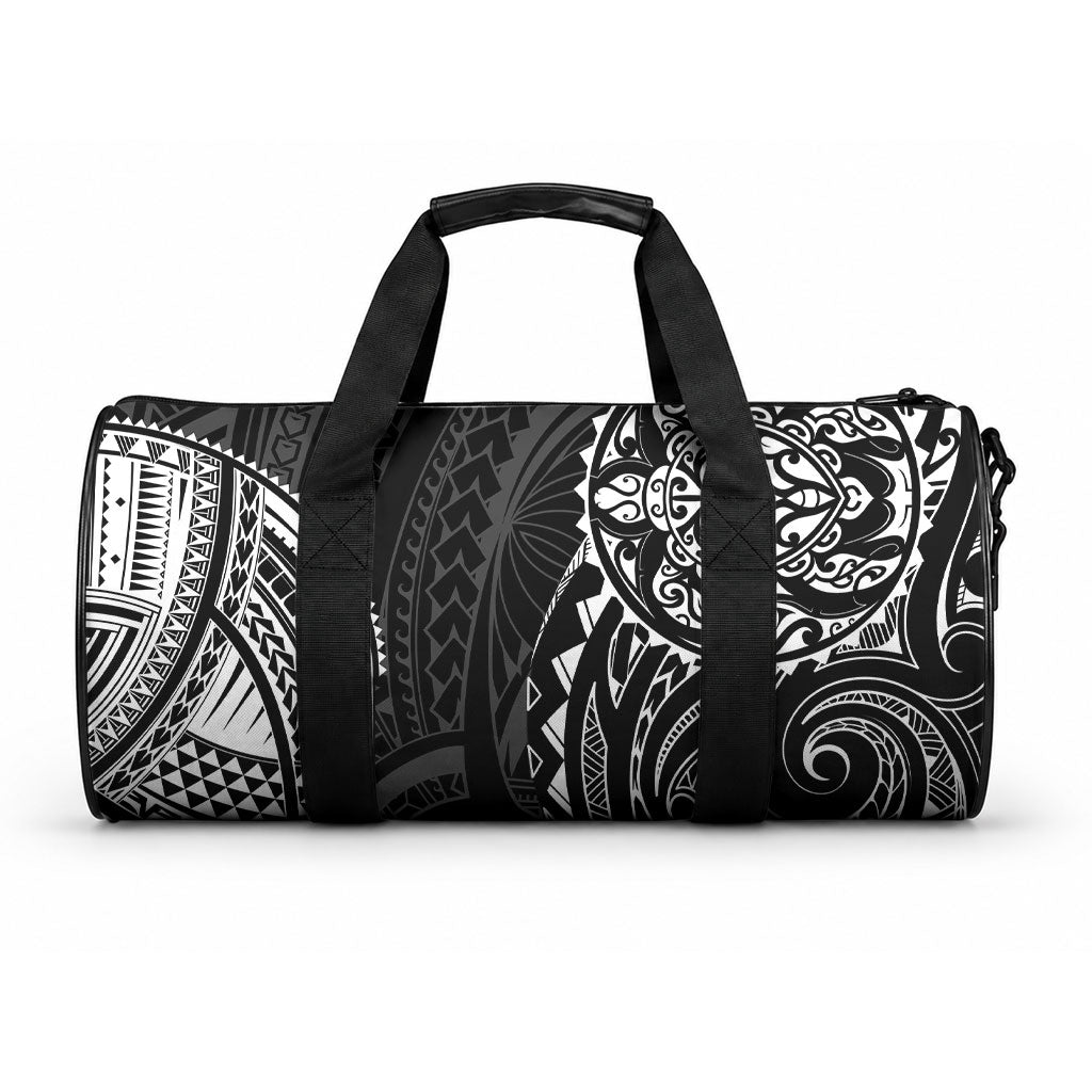 Polynesian Turtle Tribal Tattoo Duffle Bag Black Style LT9 One size Black - Polynesian Pride