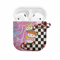 Personalized Japanese Kawaii Sushi Roll AirPods Case Wagara Palaka Pattern