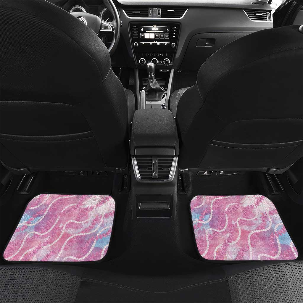 Personalized Japanese Kawaii Sushi Roll Car Mats Wagara Palaka Pattern