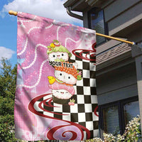 Personalized Japanese Kawaii Sushi Roll Garden Flag Wagara Palaka Pattern