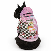 Personalized Japanese Kawaii Sushi Roll Pet Hoodie Wagara Palaka Pattern LT9 - Polynesian Pride