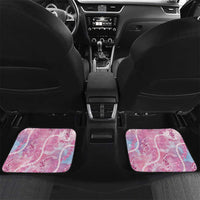 Japanese Koi Fish Car Mats Pink Wagara Palaka Honohono Pikake Lei