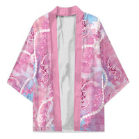Japanese Koi Fish Kimono Pink Wagara Palaka Honohono Pikake Lei