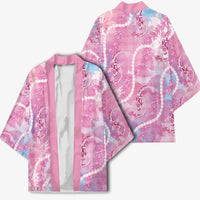 Japanese Koi Fish Kimono Pink Wagara Palaka Honohono Pikake Lei