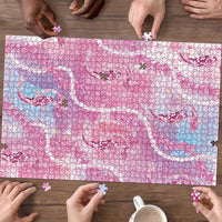 Japanese Koi Fish Puzzle Pink Wagara Palaka Honohono Pikake Lei