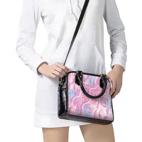 Japanese Koi Fish Shoulder Handbag Pink Wagara Palaka Honohono Pikake Lei