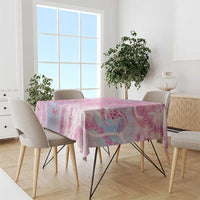 Japanese Koi Fish Tablecloth Pink Wagara Palaka Honohono Pikake Lei