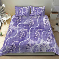 Japanese Koi Fish Bedding Set Purple Wagara Palaka Honohono Pikake Lei