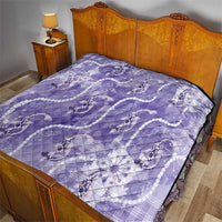 Japanese Koi Fish Quilt Purple Wagara Palaka Honohono Pikake Lei