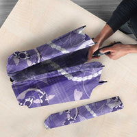 Japanese Koi Fish Umbrella Purple Wagara Palaka Honohono Pikake Lei
