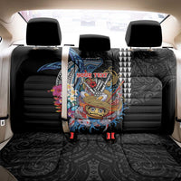 Personalized Japanese Koi Fish Ramen Back Car Seat Cover Aloha Shark Kakau Pattern LT9 - Polynesian Pride