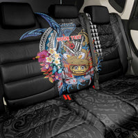 Personalized Japanese Koi Fish Ramen Back Car Seat Cover Aloha Shark Kakau Pattern LT9 - Polynesian Pride