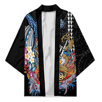 Personalized Japanese Koi Fish Ramen Kimono Aloha Shark Kakau Pattern