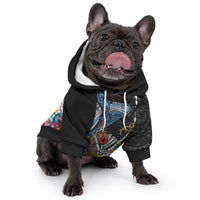 Personalized Japanese Koi Fish Ramen Pet Hoodie Aloha Shark Kakau Pattern LT9 - Polynesian Pride