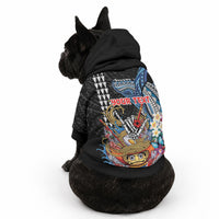 Personalized Japanese Koi Fish Ramen Pet Hoodie Aloha Shark Kakau Pattern LT9 - Polynesian Pride