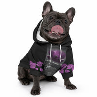 ANZAC Day Remembrance Pet Hoodie Purple Poppy We Will Remember Them LT9 - Polynesian Pride