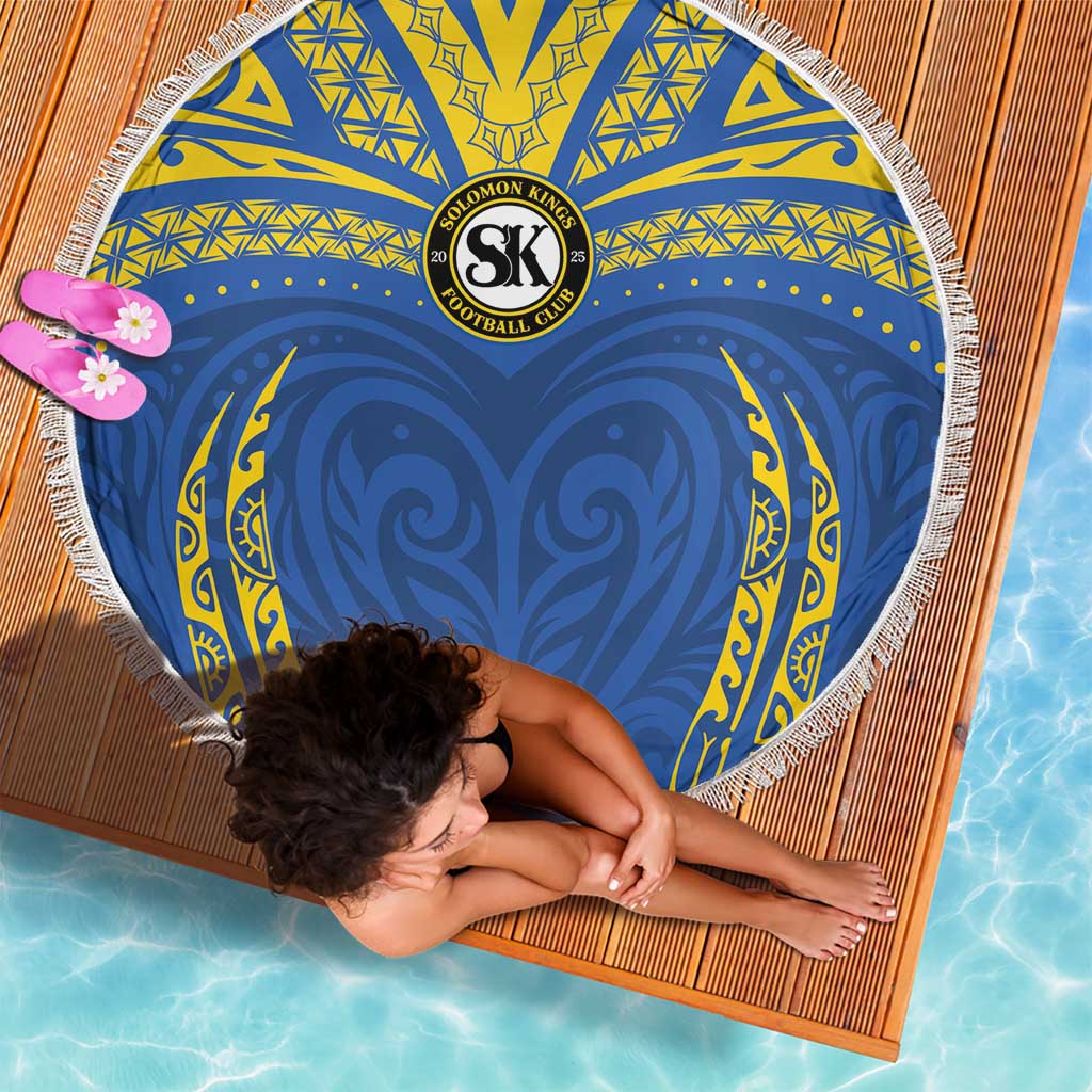 Oceania Football Solomon Kings Beach Blanket Polynesian Tribal Pattern