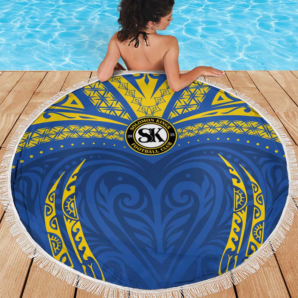 Oceania Football Solomon Kings Beach Blanket Polynesian Tribal Pattern