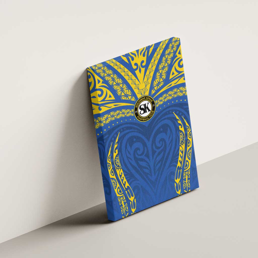 Oceania Football Solomon Kings Canvas Wall Art Polynesian Tribal Pattern