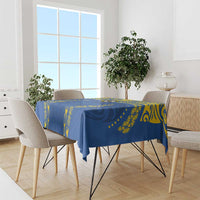 Oceania Football Solomon Kings Tablecloth Polynesian Tribal Pattern