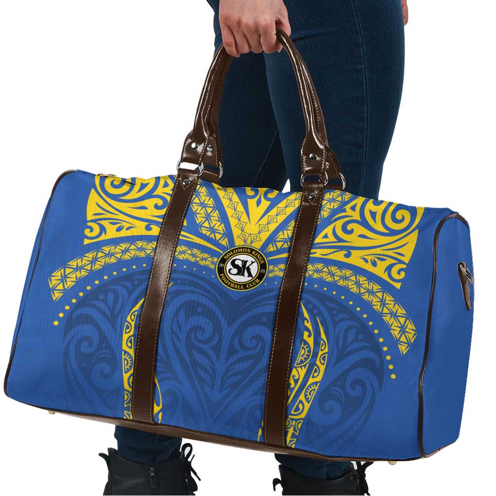 Oceania Football Solomon Kings Travel Bag Polynesian Tribal Pattern
