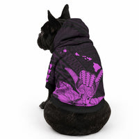 Hawaii Shaka Sign Pet Hoodie Purple Version LT9 - Polynesian Pride