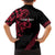 All Black Maori Tribal Tattoo Personalised Hawaiian Shirt Classic Red Polynesian Style - Polynesian Pride