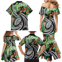 Polynesian Pacific Rugby Tribal Family Matching Mermaid Dress and Hawaiian Shirt Tropical Vibe LT9 - Polynesian Pride