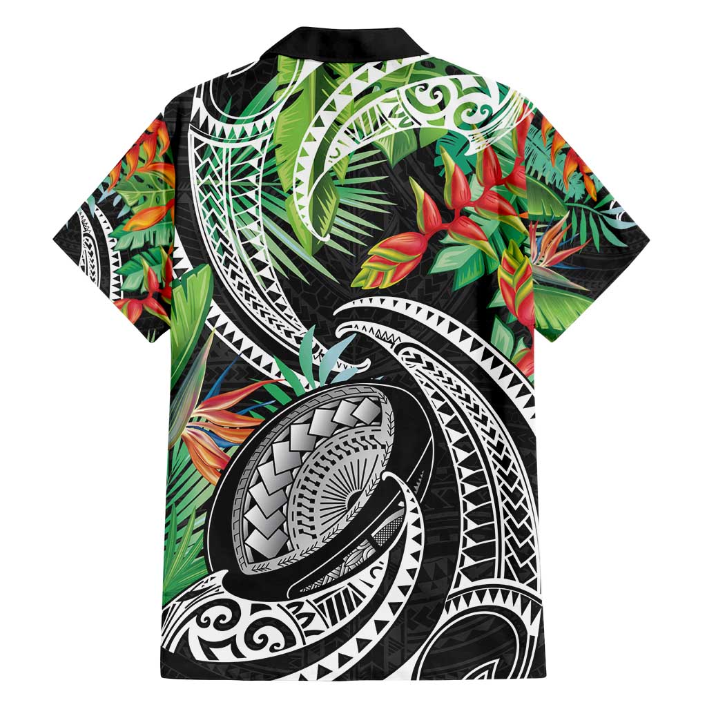 Polynesian Pacific Rugby Tribal Family Matching Summer Maxi Dress and Hawaiian Shirt Tropical Vibe LT9 - Polynesian Pride